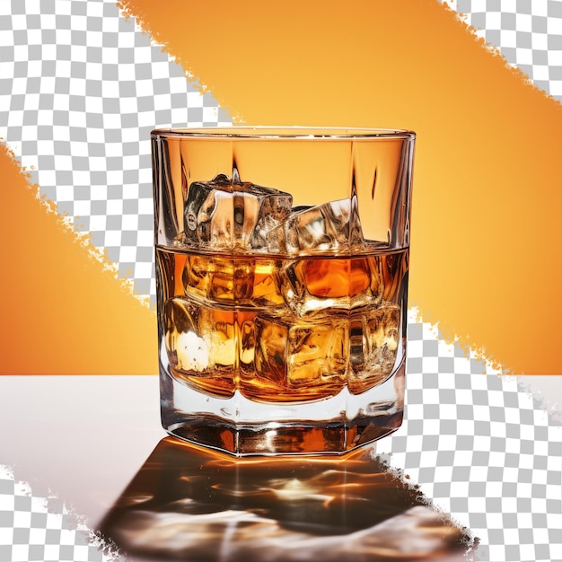 PSD alcoholic beverage consumed quickly transparent background