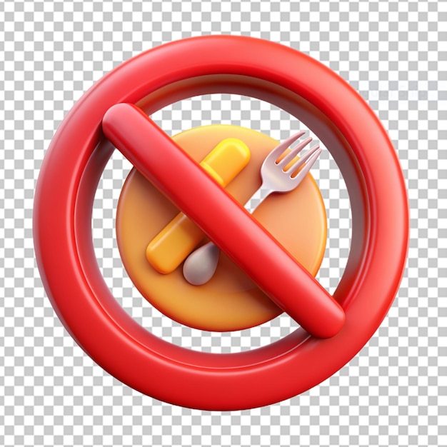 PSD alert and warning icon 3d rendering