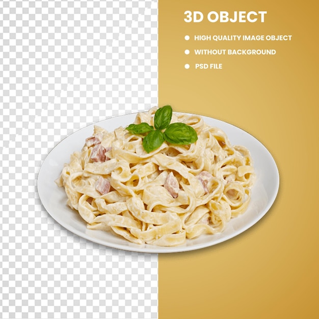 PSD alfredo pasta