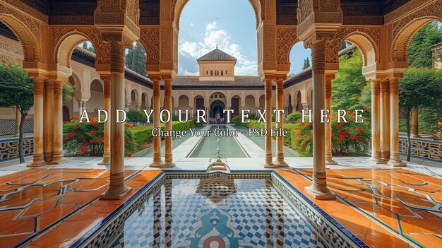 PSD arte islamica dell'alhambra