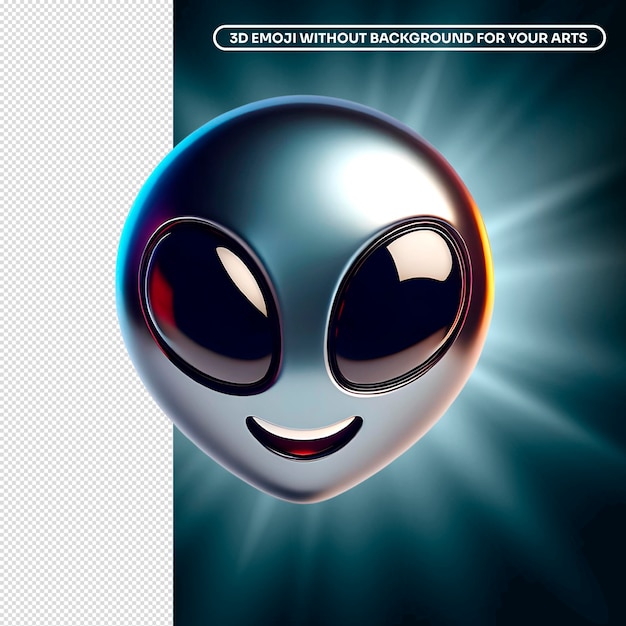 PSD alien wpp et emoji 3d