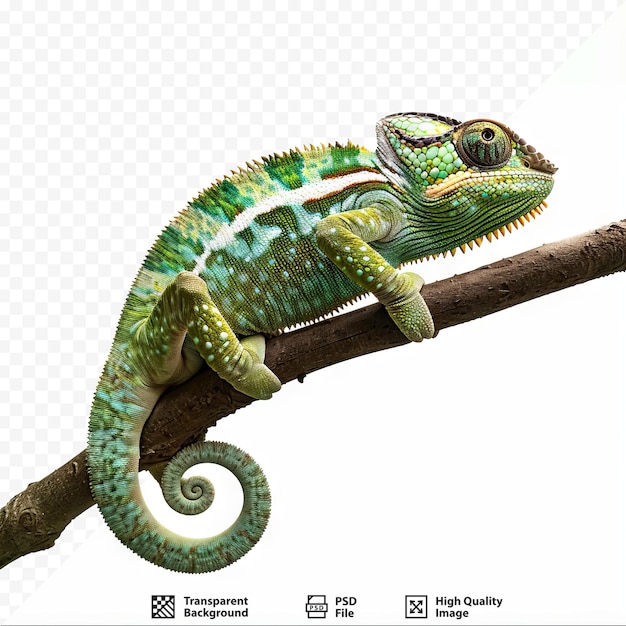 PSD alive chameleon reptile