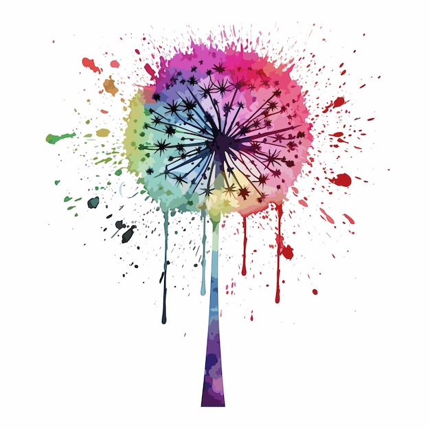 allium aquarel t-shirt ontwerp grafisch Illustratie Aquarel PNG PSD