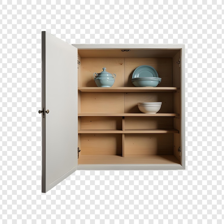 PSD almirah or cupboard png isolated on transparent background