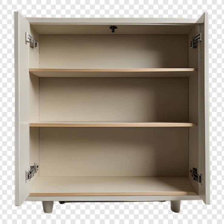 PSD almirah or cupboard png isolated on transparent background