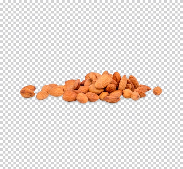 PSD almonds isolated premium psd