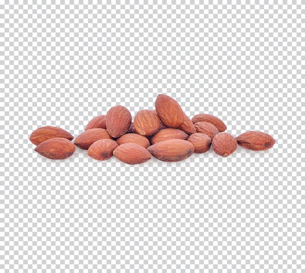 PSD almonds isolated premium psd