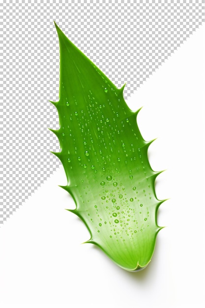 PSD aloe vera isolated on transparent background