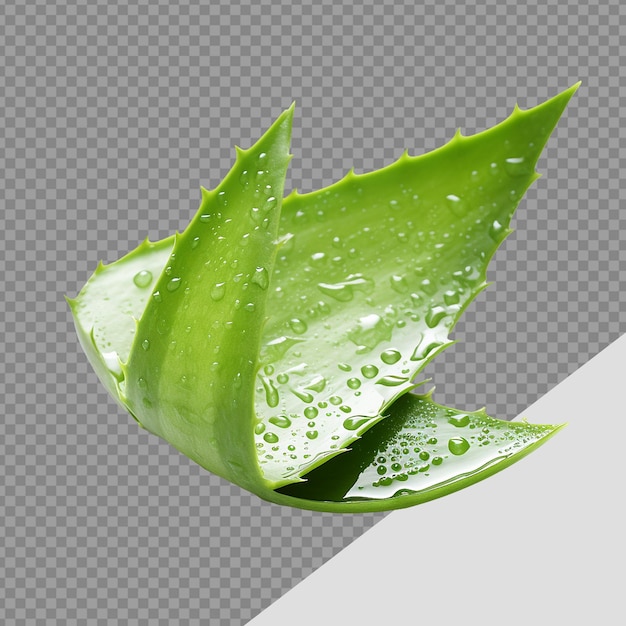 Aloe vera png isolated on transparent background