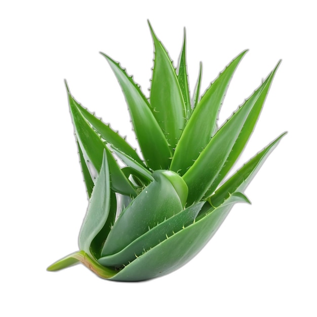 PSD aloe vera psd su sfondo bianco