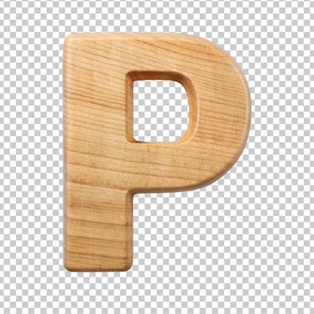 PSD アルファベット 3d 木製の文字