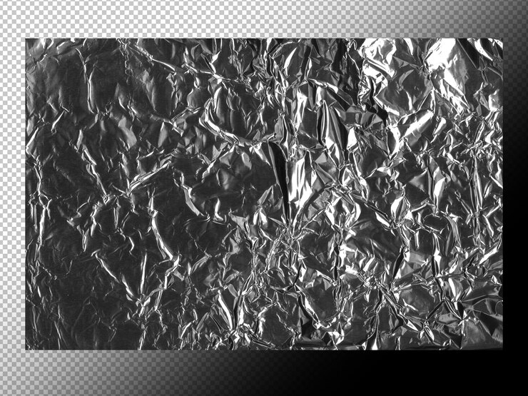 PSD aluminum foil texture tape psd