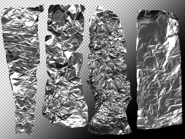 PSD aluminum foil texture tape psd