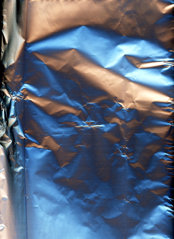 PSD aluminum hologram finish
