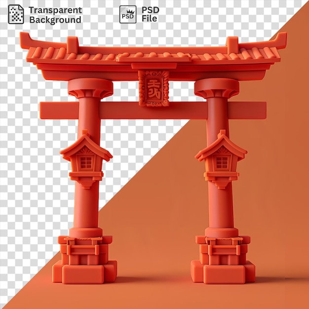 PSD 3dモデルのフシミ・イナリ神社