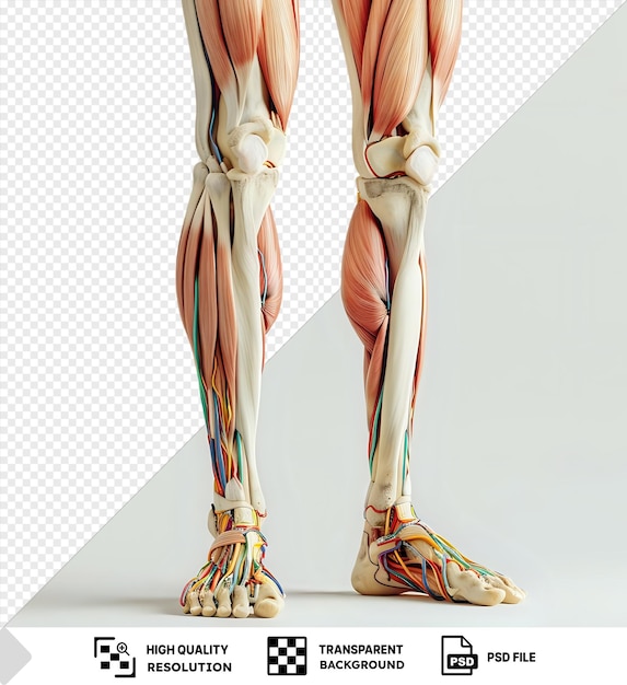 PSD Удивительные мышцы сухожилия квадрицепса в ногах