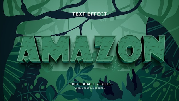 PSD amazon-teksteffect