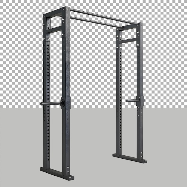 PSD american barbell rack na przezroczystym tle