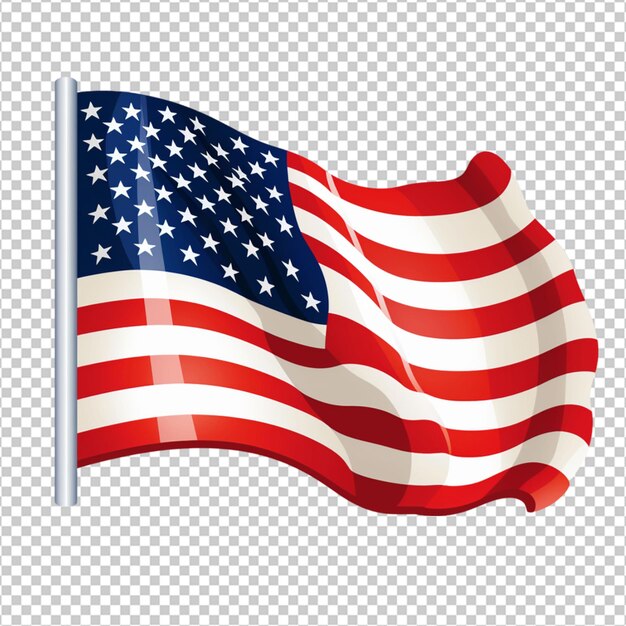 PSD american flag