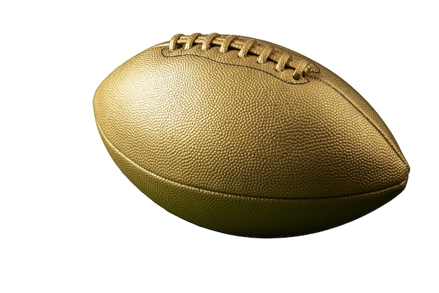 PSD american football ball isolated