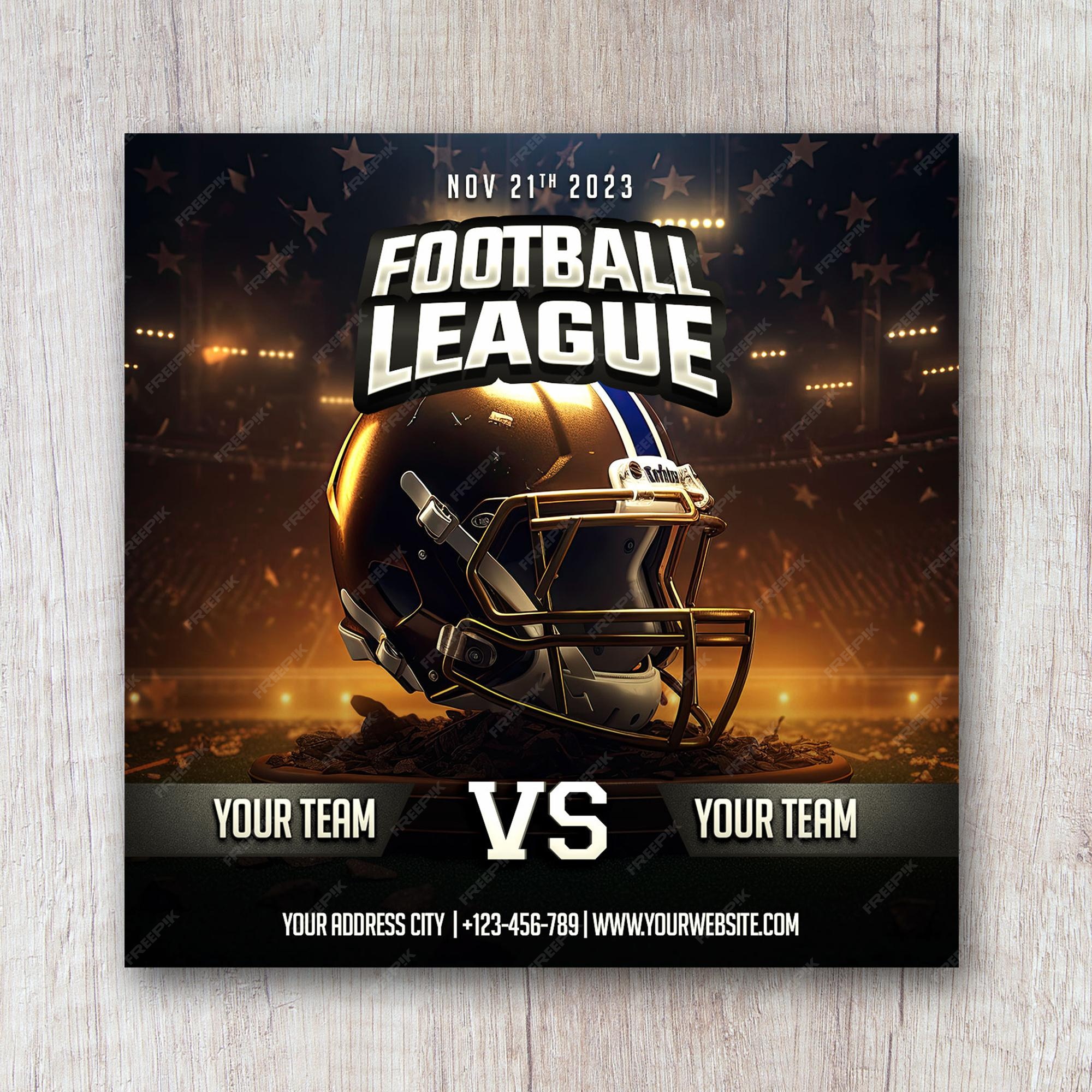 Football League 2023 Template
