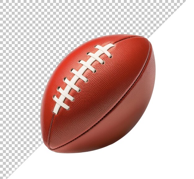 American football pigskin ball isolated