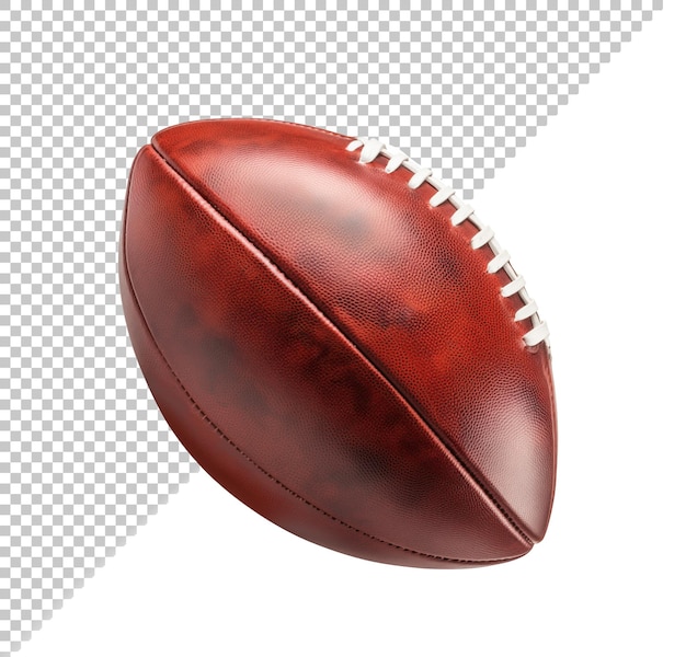 American football pigskin ball isolated