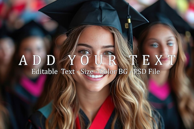 American university graduation