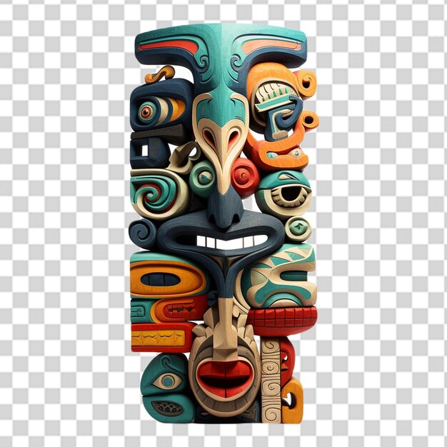 PSD totem dell'alleanza americana png