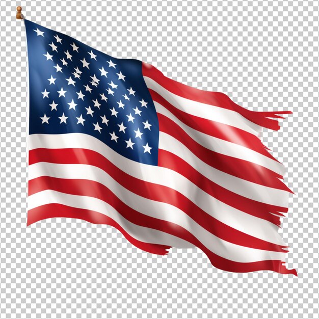 PSD amerikaanse vlag of de vlag van de verenigde staten png