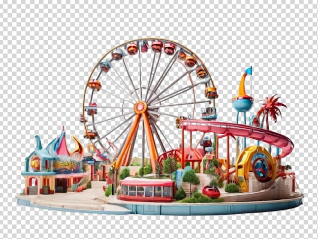 PSD amusement park png