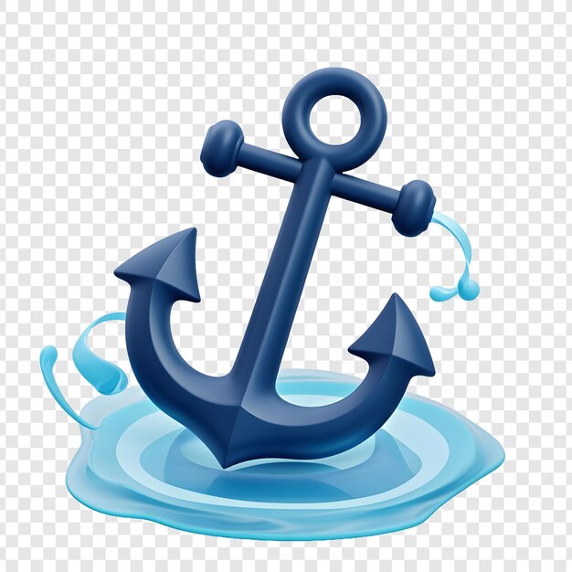an anchor with arrows pointing to the left and the word anchor on the bottom