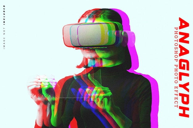 Anaglyph Photo Effect