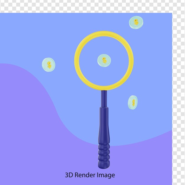 analityk monet dolarowych renderowanie 3d