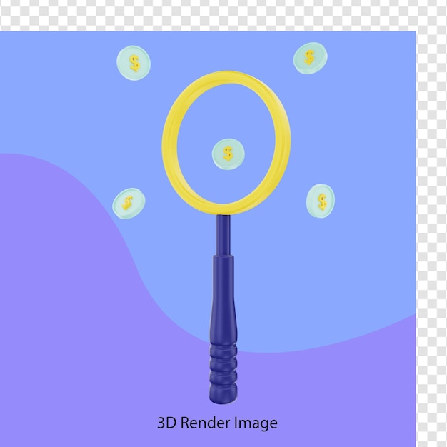 analityk monet dolarowych renderowanie 3d