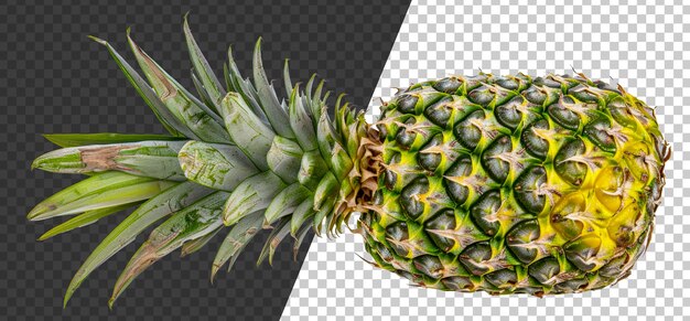 PSD ananas jest pokazany w formie png