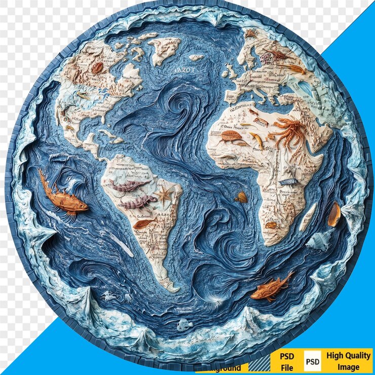 PSD ancient earth paleomap