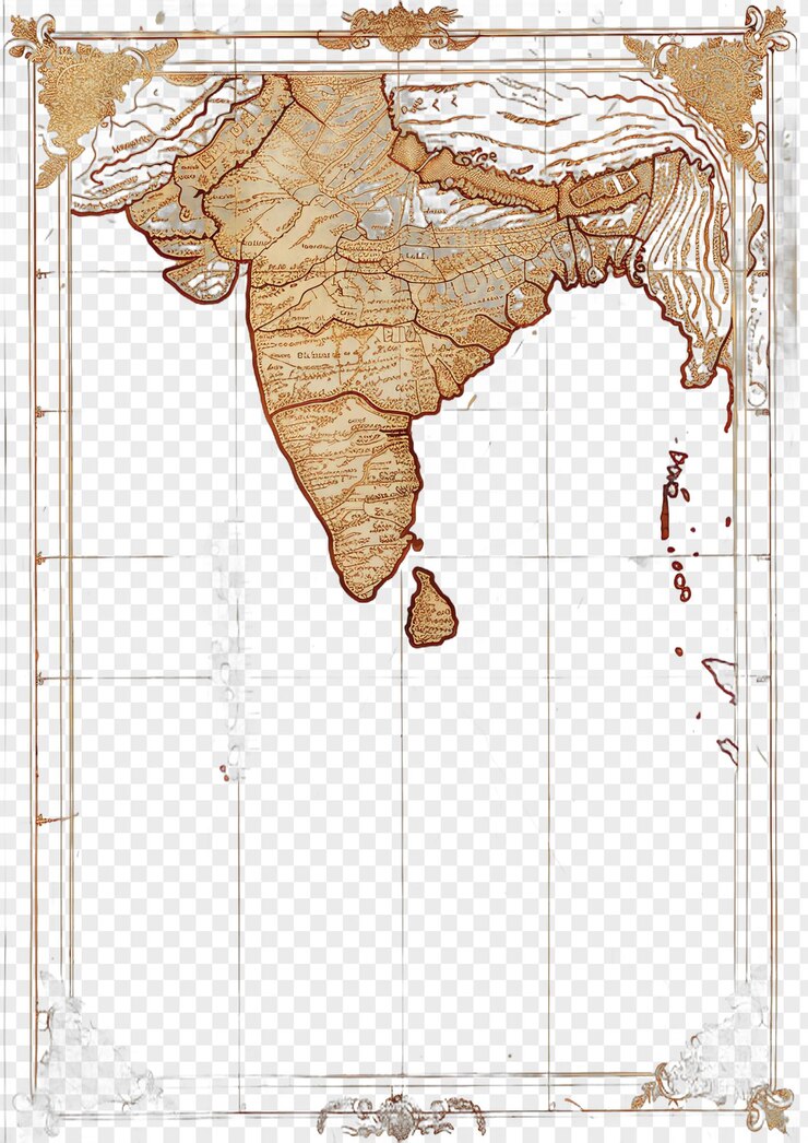 PSD andaman and nicobar islands hindu invitation isolated on transparent background