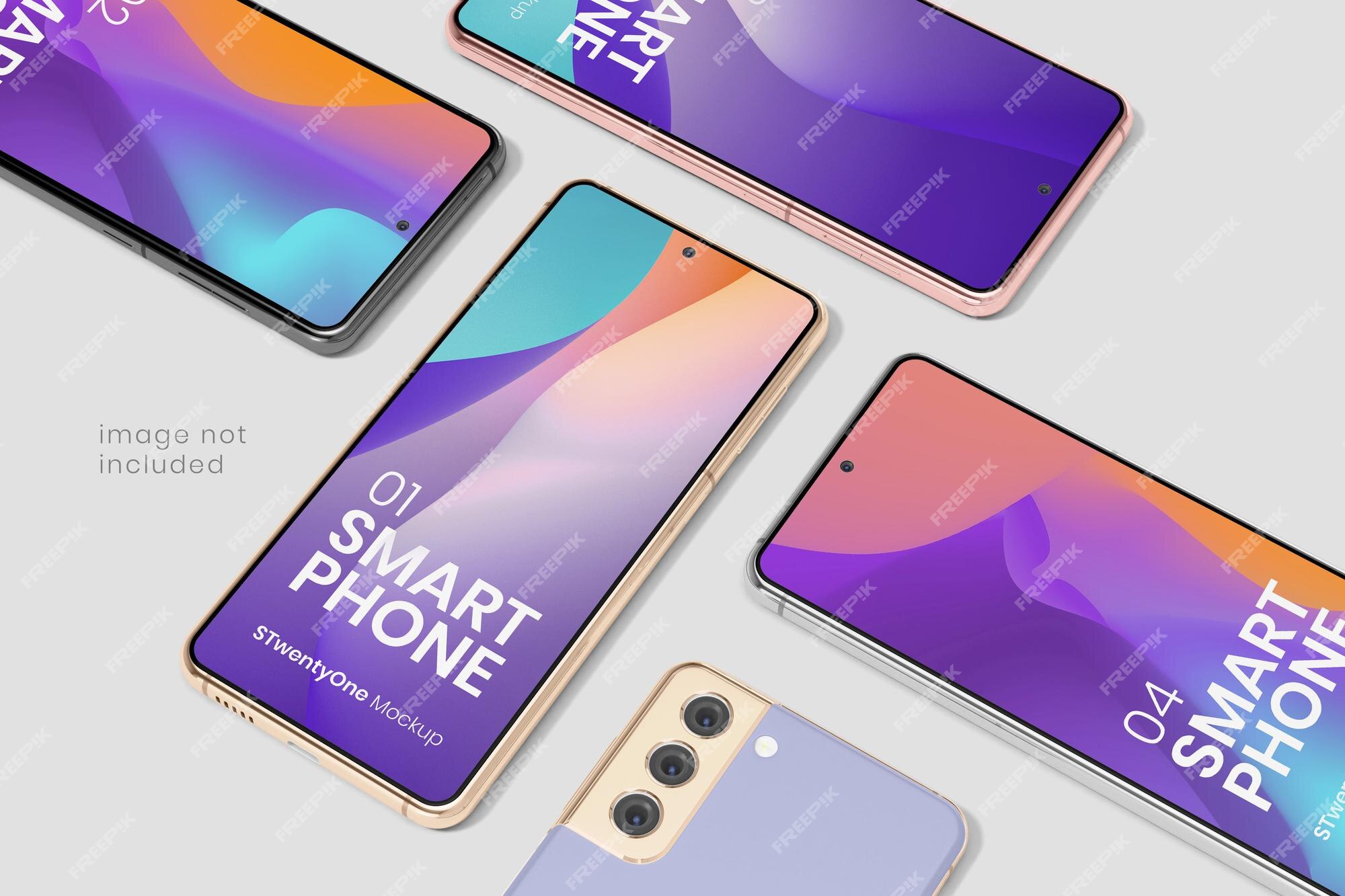 Premium Psd | Android Smartphone Device Mockup