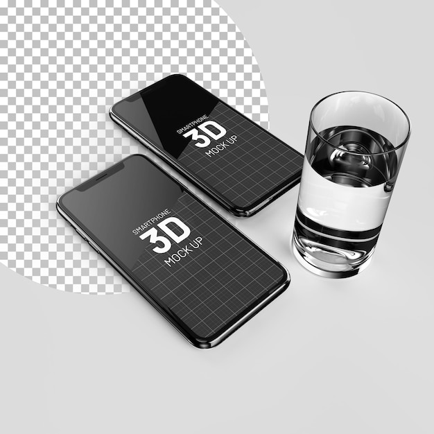 PSD smartphone android mock up