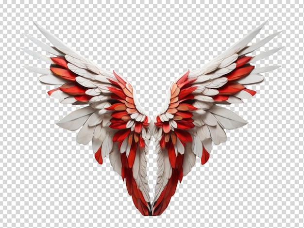 PSD angel wings silhouette