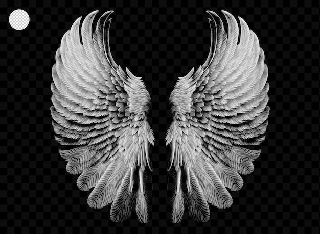 PSD angel wings