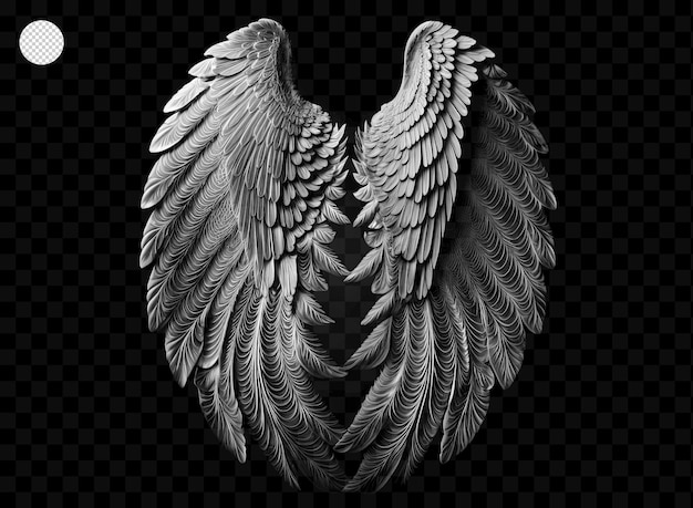PSD angel wings