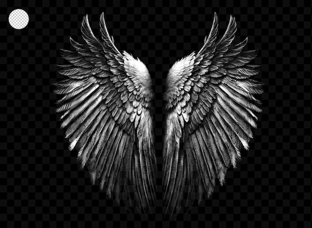 PSD angel wings