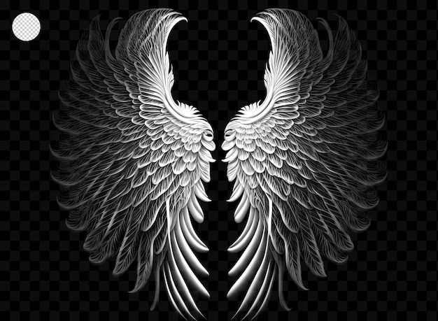 PSD angel wings