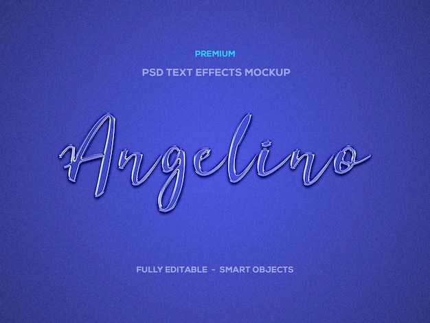 Angelino text effect