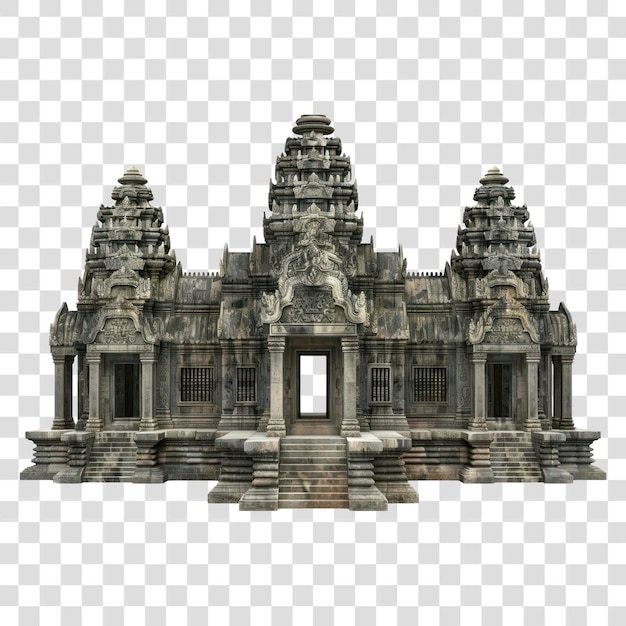 Angkor Wat op witte achtergrond