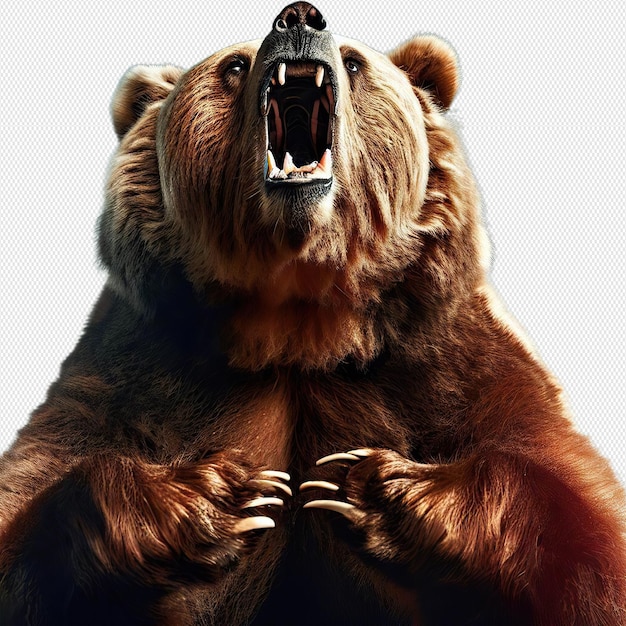 Angry bear