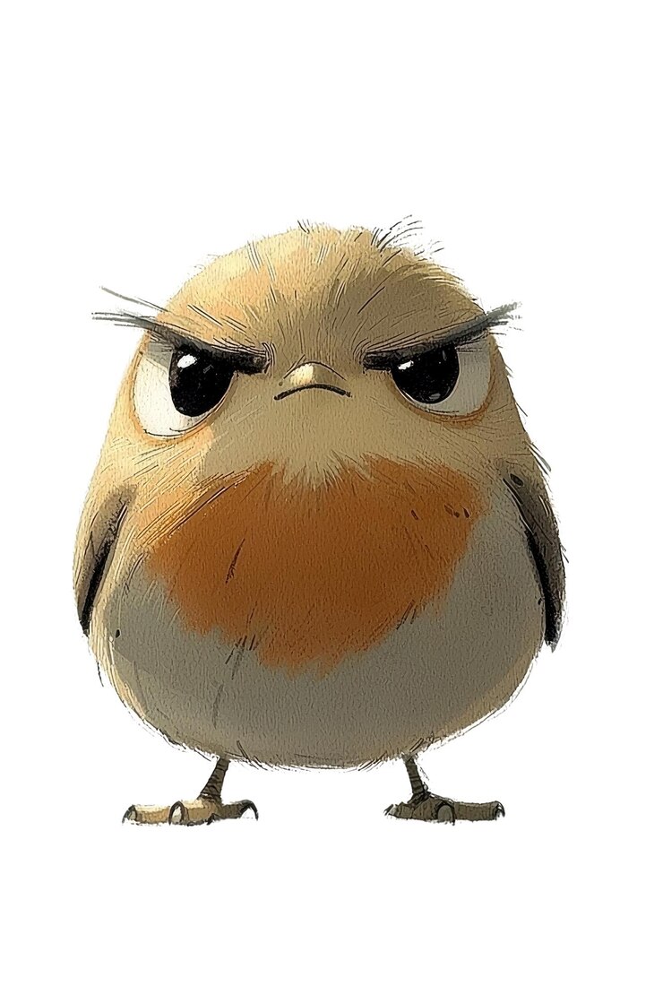 PSD angry little bird