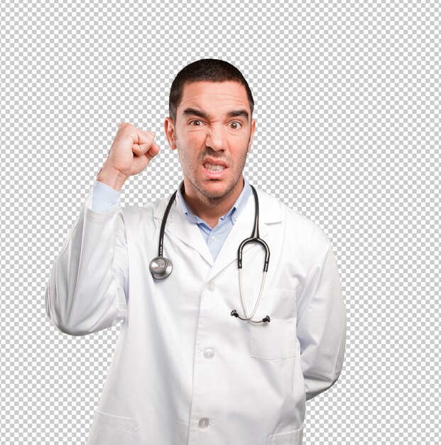 PSD angry young doctor